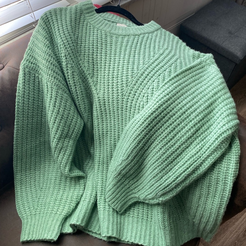 Mint Green Sweater
